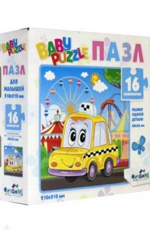 Baby Puzzle. Пазл-16. Такси (05833)