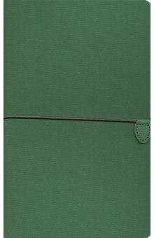 Ежедневник недатированный А5 Freddie зеленый, зеленый обрез (24716/15)
