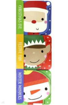 Christmas. 3 mini board books