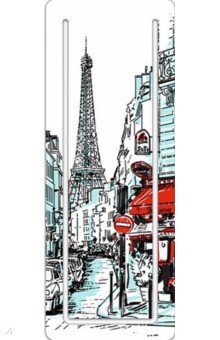 Закладка для книг "Париж", картонная (48991)