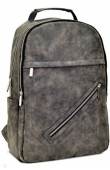 Рюкзак 44х30х12 см, 3 отделения, серый (48332)