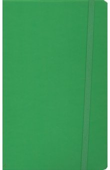 Бизнес-блокнот А5  "Silky" ярко-зеленый (21215/15)