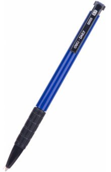 Ручка гелевая автоматическая синяя 0.7 мм, Daily (EQ00330)