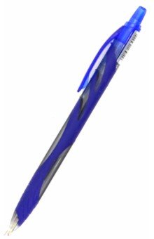 Ручка шариковая автоматическая синяя 1 мм, OLA (BP123-BL)
