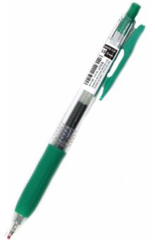 Ручка гелевая автоматическая зеленая 0.5 мм SARASA CLIP (JJ15-G)