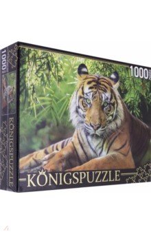 Puzzle-1000 "Благородный тигр" (ГИK1000-0649)