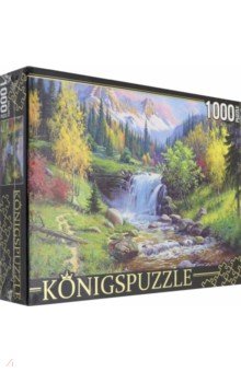 Puzzle-1000 "И. Прищепа. Горный ручей" (РУКK1000-3817)