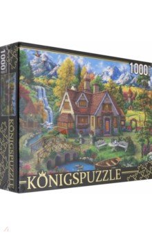 Puzzle-1000 "Волшебный домик в горах" (ФК1000-4472)