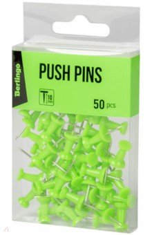 Кнопки силовые 50 штук, зеленые (PN5030b)