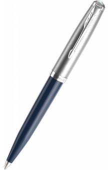 Ручка шариковая "Parker 51 Core, Midnight Blue CT", М, черные чернила (2123503)