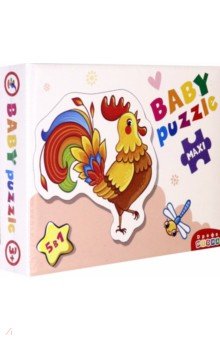 Baby puzzle "В деревне" (3993)
