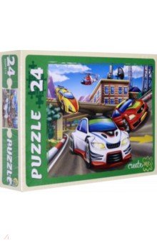 MAXI Puzzle-24 "Скоростные гонки" (ПУ24-0614)