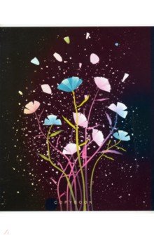 Тетрадь "Нежные цветы", А5, 48 листов, клетка (С0221-162)
