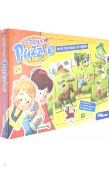 Развивающий пазл "Story puzzle. Деревня" (80481)