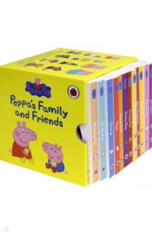Peppas Family and Friends (12-board book set)