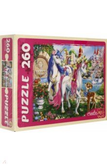 Puzzle-260 ЧУДЕСНЫЕ ЕДИНОРОГИ №7 (ПУ260-2469)