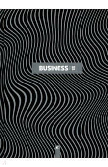 Бизнес-блокнот " Зебра" (А5, 96 листов, черный), "Strips", four