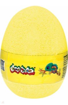 Пластилин шариковый, в яйце, желтый, 150 мл. (ПШМКМЯ-Ж)