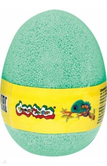 Пластилин шариковый, в яйце, зеленый, 150 мл. (ПШМКМЯ-З)