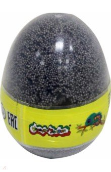 Пластилин шариковый, в яйце, черный, 150 мл. (ПШМКМЯ-Ч)