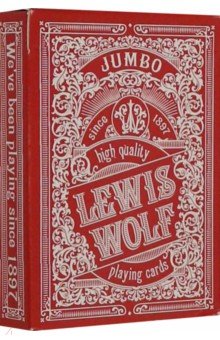 Карты игральные "Lewis & Wolf", 54 шт. (ИН-3824)