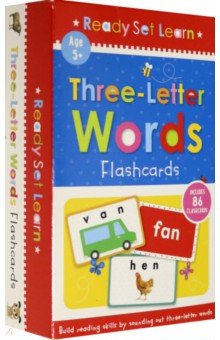 Three Letter Words Flashcards