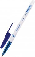 Ручка шариковая офисная синяя, 0,1 мм. (140662)