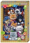 Набор для изготовления картины "Я люблю котят" (АБ 21-111)