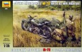 Советский мотоцикл М-72 с 82-мм минометом (3651)