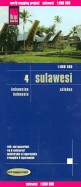 Sulawesi. Indonesien. 1:800 000