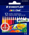 Карандаши цветные "Noris Club" (12 цветов, длина 88 мм) (14401NC1210)