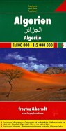 Алжир. Карта. Algeria, Algerien 1:800000-1:2000000