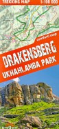 Драконовы горы. ЮАР. Карта 1:100 000 trekking map