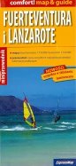 Fuerteventura i Lanzarote map & guide 1:150000