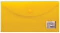 Папка-конверт с кнопкой желтая (224032)