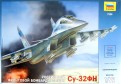Российский фронтовой бомбардировщик Су-32ФН (7250)