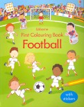 First Colouring Book. Football