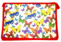 Папка для тетрадей на молнии "Яркие бабочки", А4 (40573-12)