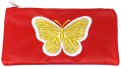Пенал школьный "Бабочка на красном" (40495-25)