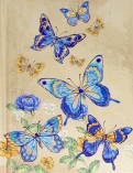 Записная книжка "Notebook. Цветы и бабочки". 80 листов. А6 (42722)