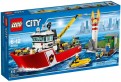 Конструктор City "Пожарный катер" (60109)