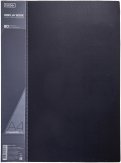 Папка с вкладышами, пластиковая, 80 вкладышей STANDARDLlINE DISPLAY BOOK, черная (80AV4_00101)