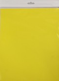 Бумага цветная тонированная двусторонняя, 10 листов, ярко-желтая (С3036-05)