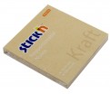Блок для записи самоклеящийся "Kraft Notes" (100 листов, 76x76мм) (21639)