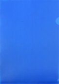Папка-уголок (A4, пластик, 0.18 мм, синяя) (E310/1BLU)