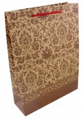 Пакет бумажный "Ажур" (24х33х8 см) (43733)
