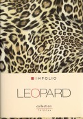 Тетрадь "Leopard", в интегральном переплете с золотым тиснением. 48 листов (I332/leopard)