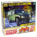 Сборная модель "Российский бронеавтомобиль ГАЗ-233014 "Тигр", 1/35 (3668П)