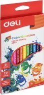 Карандаши "Color Emotion" (12 цветов, трехгранные) (EC00200)