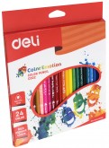 Карандаши "Color Emotion" (24 цветов, трехгранные) (EC00220)